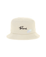 paragraph Cursive Embroidered Bucket Hat 4color (6562911322230)