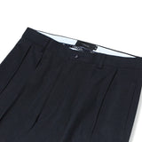 ワイドテーパードリンクルフリーチノパンツネイビー/Wide Tapered Wrinkle Free Chino Pants Navy (6683671691382)