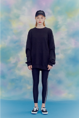 ラインテープレギンス/ LINE TAPE LEGGINGS (4363507531894)