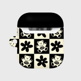 CHECK BABA-BLACK/IVORY(AIR PODS-HARD) (6613162950774)