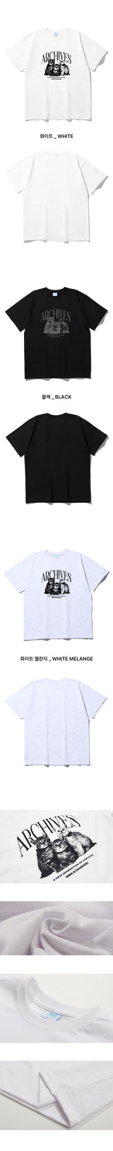 ARCHIVES CAT Cool Cotton Overfit Short Sleeves(SISSTD-0001)
