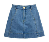 Denim mini skirt 
