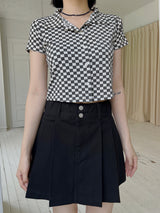 ノーナットプリーツスカート / no.6173 No Nut Pleated Skirt (2color)