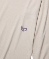  BLUR HEART LONG SLEEVE_BEIGE