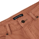 Relaxed Double Knee Jeans - Orange