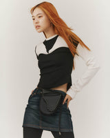 LOVE LINE T-SHIRTS (BK) (6676055851126)