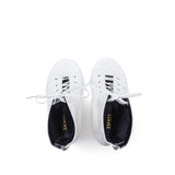 Patent Lace-Up open Toe Heel(White)
