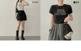 ホワットラブクロップドショートスリーブTシャツ