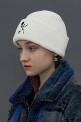 [20W]ROSE KNIT BEANIE / IVORY (4614350340214)