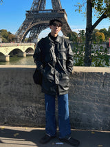 ASCLO Eiffel Wide Crack Denim