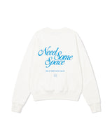 Need Some Space Sweatshirt(WHITE)
