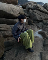 サイドピンタックスウェットパンツ/side pintuck sweat PT -1C