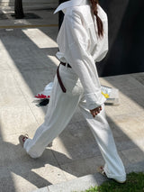 Salt white denim pants 