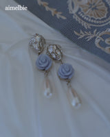 アフロディテシリーズ - ザ ローズガーデンピアス / Aphrodite Series - The Rose Garden Piercing (Light Blue ver.)