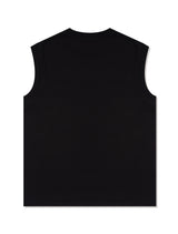 UNISEX オーバーフィットシングルジャージパピーサーフィンバルポプリントノースリーブ(FCD2TS608M)