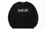 リセントロゴスウェットシャツ/RECENT LOGO SWEAT SHIRT_BLACK