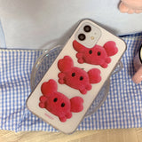 ミニクラブココジェリーハードアイフォンケース/mini crab kkokko Jelly Hard phone case
