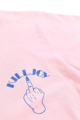 クルーネッククロップトップTシャツ / Crew neck crop top T-shirt (2624772243574)