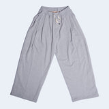 ワイドフィットツータックプリーツスウェットパンツ/DAMP WIDE FIT TWO-TUCK PLEAT SWEAT PANTS