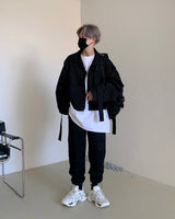クロップハイネックジャンパー/SI Crop High-neck Jumper (2 colors)