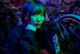 コラボレーションスウェット（黒）I HATSUME × HIDE (6610013454454)