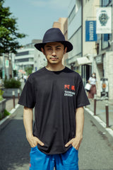 Pantovisco × Thanksinsomnia コラボレーション l Tシャツ（ブラック） (4528959848566)