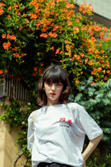 Pantovisco × Thanksinsomnia コラボレーション l Tシャツ（ホワイト） (4528965386358)