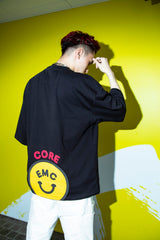 Novel Core × Emergenci コラボレーション l Tシャツ（ブラック） (4533737259126)