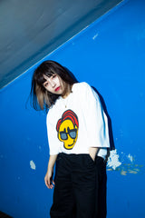 Novel Core × Emergenci コラボレーション l Tシャツ（ホワイト） (4533740404854)