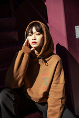 コラボレーションフーディ（ブラウン）I Saki Misaka × PIECEMAKER (6623235866742)