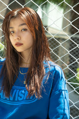 コラボレーションスウェット（青）※消費税・送料込 I kemio × HAVISM (6587994603638)