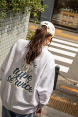 コラボレーションスウェット（グレー）I Fuko Yagura × typeservice (6595310616694)
