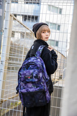 コラボレーションリュック（パンジー柄） + マルチケース（パンジー柄） I Moga Mogami × VETEZE (6634265280630)