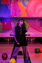 コラボレーションフーディ（黒）I MARiA × DAWANG (6614897033334)