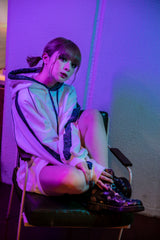 コラボレーションフーディ（白）I MARiA × DAWANG (6614897098870)