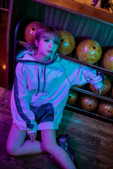 コラボレーションフーディ（白）I MARiA × DAWANG (6614897098870)
