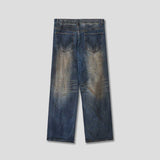 ASCLO High Vintage Pocket Denim Pants (8021)