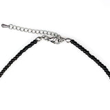 ブラックミニビーズネックレス / [MADE] Black mini beads necklace (1 color)