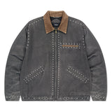 ALLOVER VINTAGE PRINT WORK JACKET