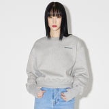 Kitty Warmer Fleece Sweatshirt [GREY] (6638381891702)