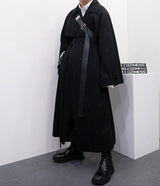 ボタン スリット トレンチコート / SK S/S Button slit trench coat (2 colors)
