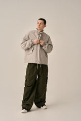 SAFARI WINDBRAKER - LIGHTGRAY