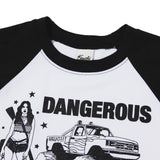 デンジャラスラグラン長袖Tシャツ ウィメンズ