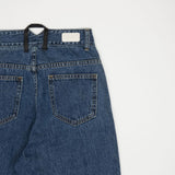 セミワイドストレートフィットスリットデニム / CLASS:y RIWON WORN SEMI WIDE STRAIGHT FIT SLIT DENIM PANTS [6873]