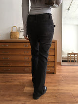 Booming Y2K Pocket Washed Denim Bootcut Pants