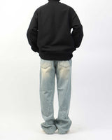 ツイストラインブラッシュデニムパンツ / Twist Line Brush Denim Pants