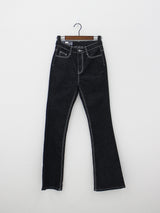 カラードウブーツカットパンツ/no.2378 color dough bootcut pants (4color)