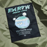 アースラブナイロンコーチジャケット / EARTH LOVE / NYLON COACH JACKET