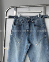 ウェスタンスリットデニムパンツ / HD Western Slit Denim Pants