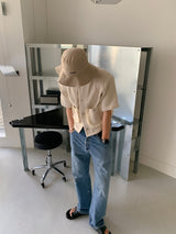 スナップツイードジャケット